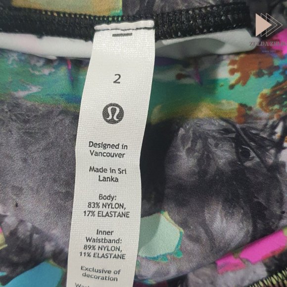 new LULULEMON Fast and Free High-Rise Tight 25” Pockets - Size 2 - Picture 6 of 10